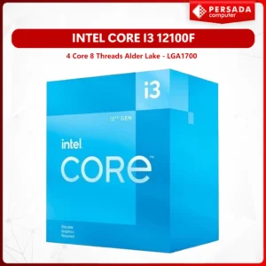 Intel Core i3 12100F 4 Core 8 Threads Alder Lake LGA1700
