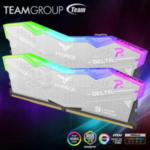 TEAM T-Force Delta RGB ECO (2x32) 64GB DDR5 6000MHz Silver