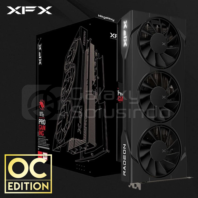 XFX Radeon RX 9060 XT SWIFT Triple Fan 16GB OC GDDR6